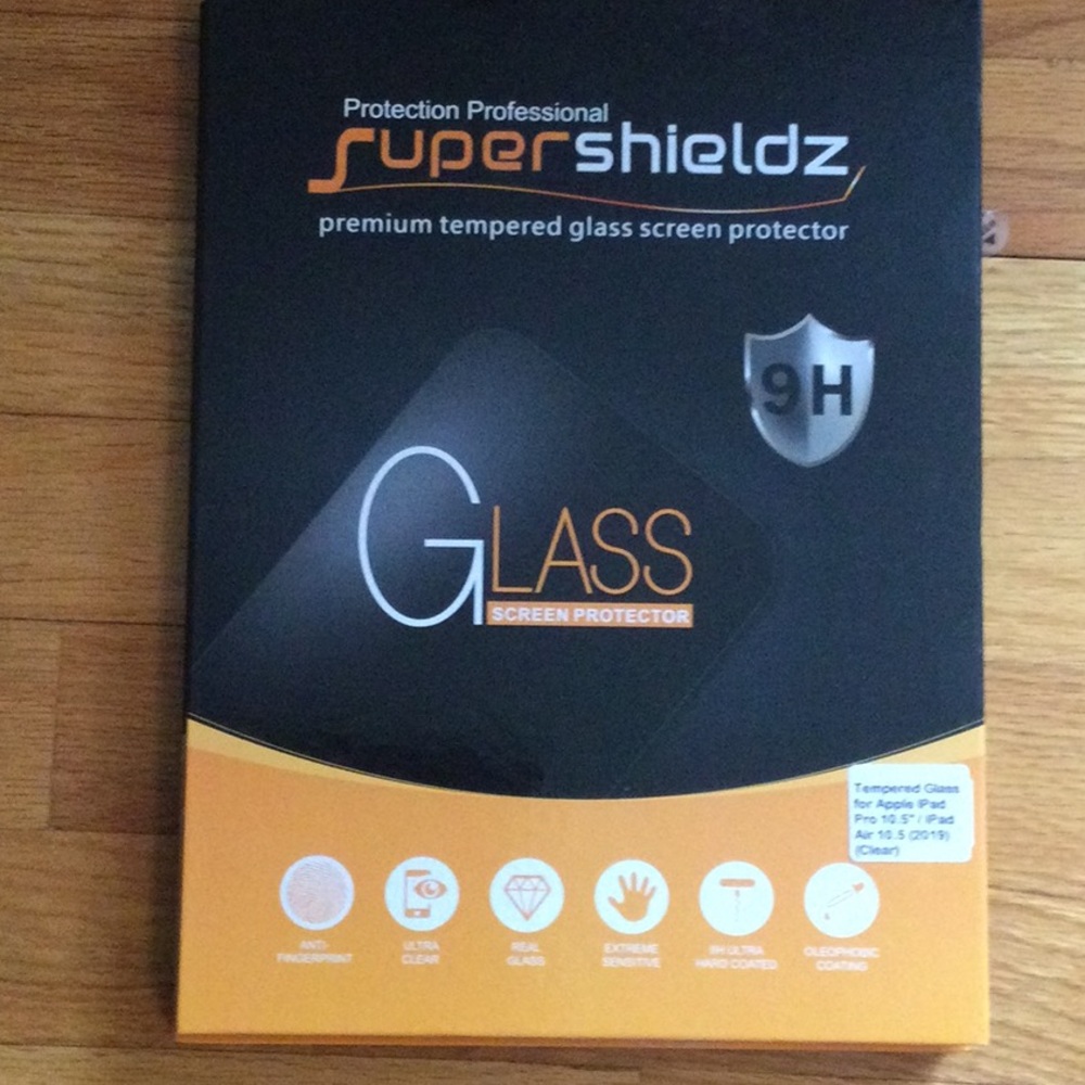 IPad 10.5 in. Tempered glass screen. New in box.